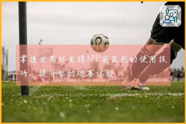 掌握世界杯竞猜APP安装包的使用技巧，提升你的观赛体验